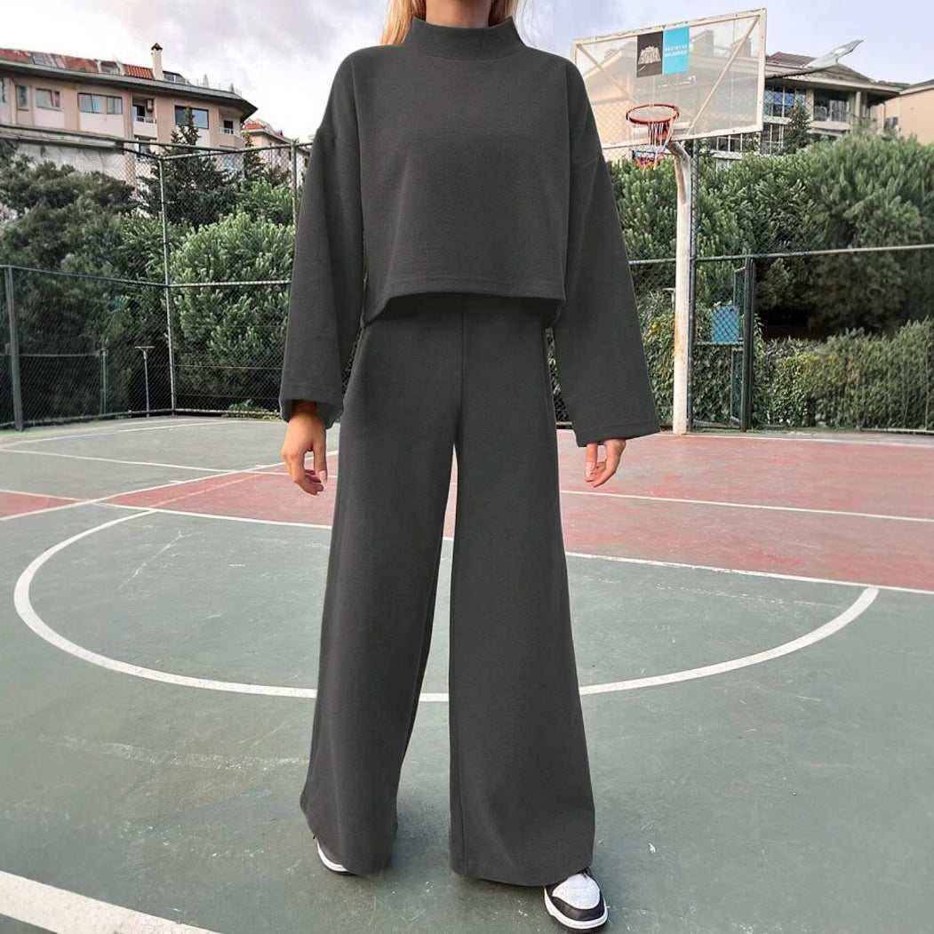Downtime Luxe Wide-Leg Lounge Set