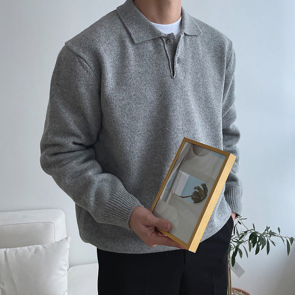 Merrick Polo Knit Jumper