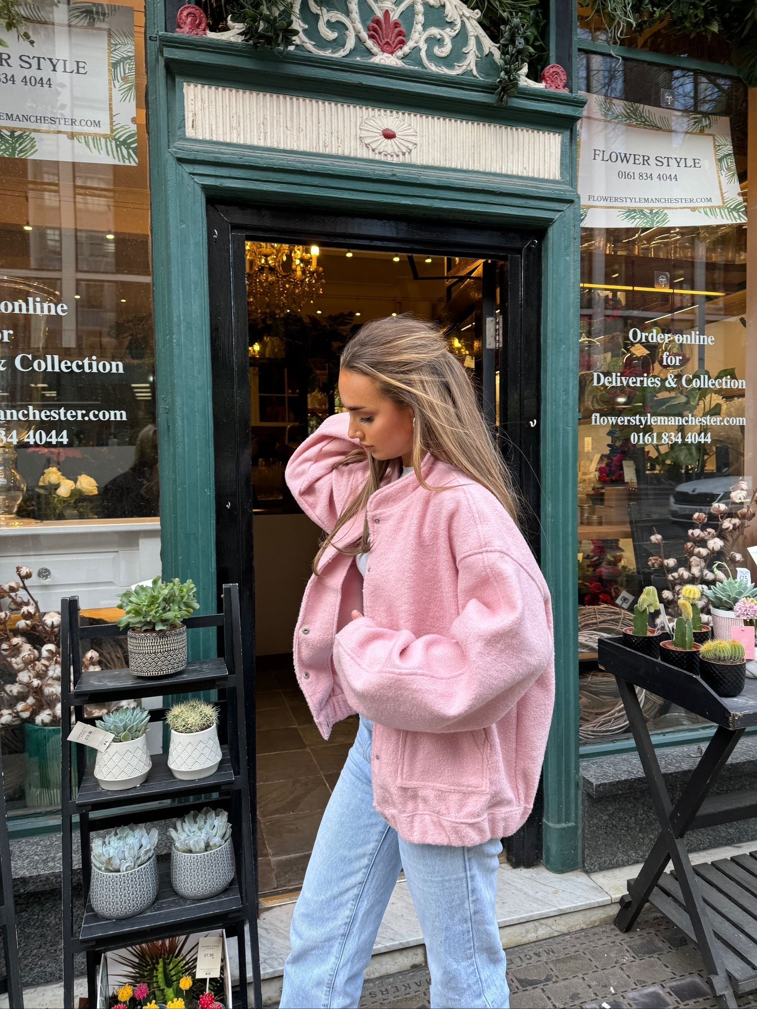 Paddington Plush Snap Front Jacket