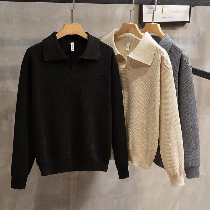 Rhett Textured Knit Polo
