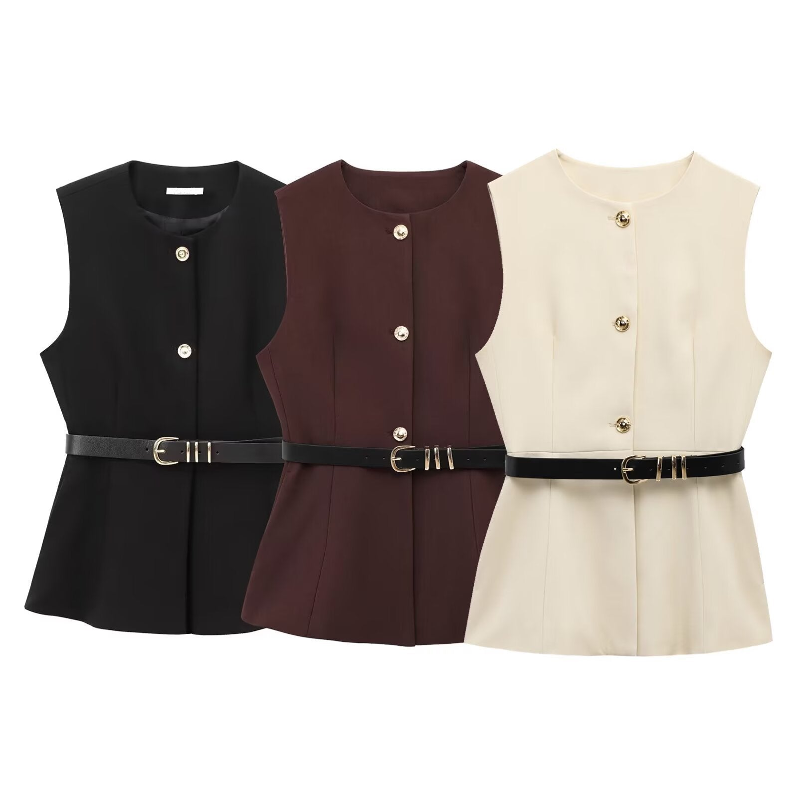 Regency Belted Vest Top