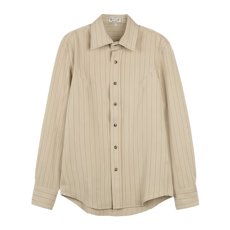 Langford Stripe Collar Shirt