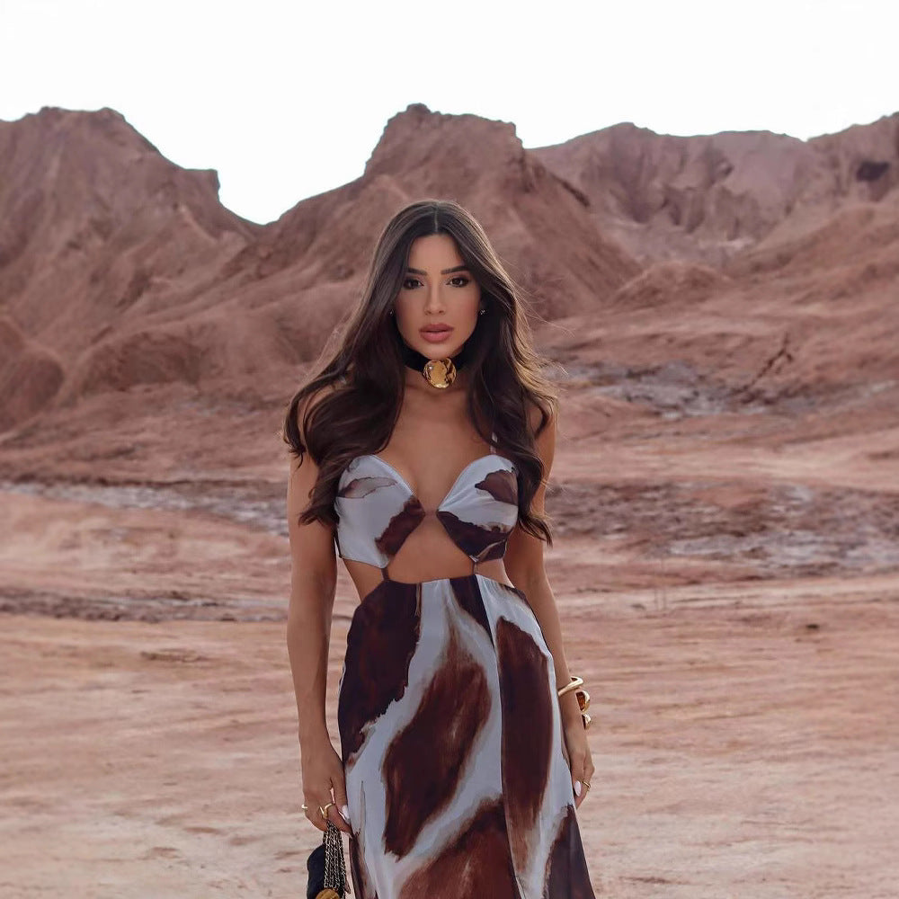Savara Mirage Cut-Out Maxi Dress