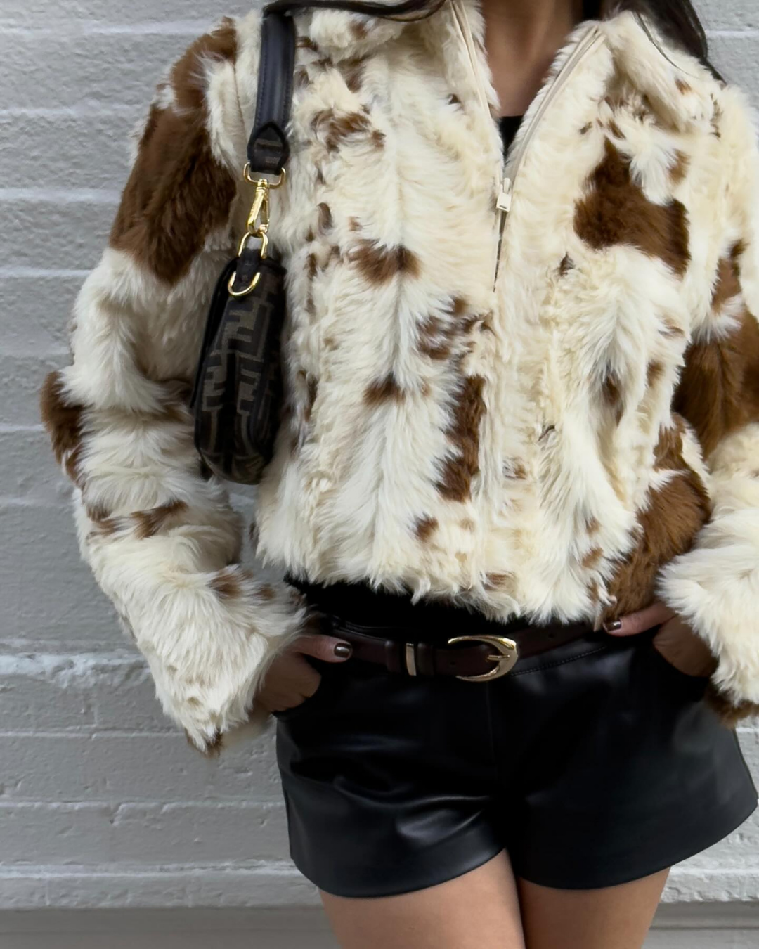 Dakota Faux Fur Zip Jacket