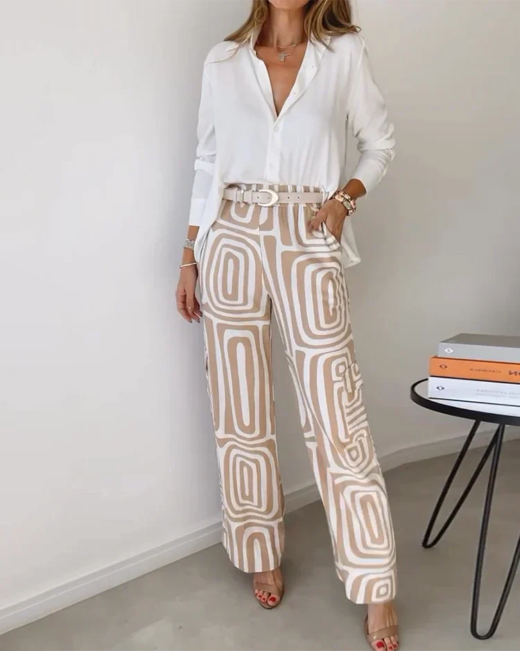 Sierra Horizon Shirt And Pants Set