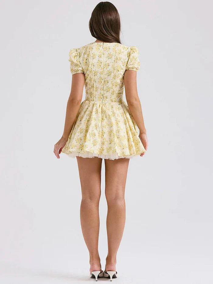 Marigold Meadow Mini Dress