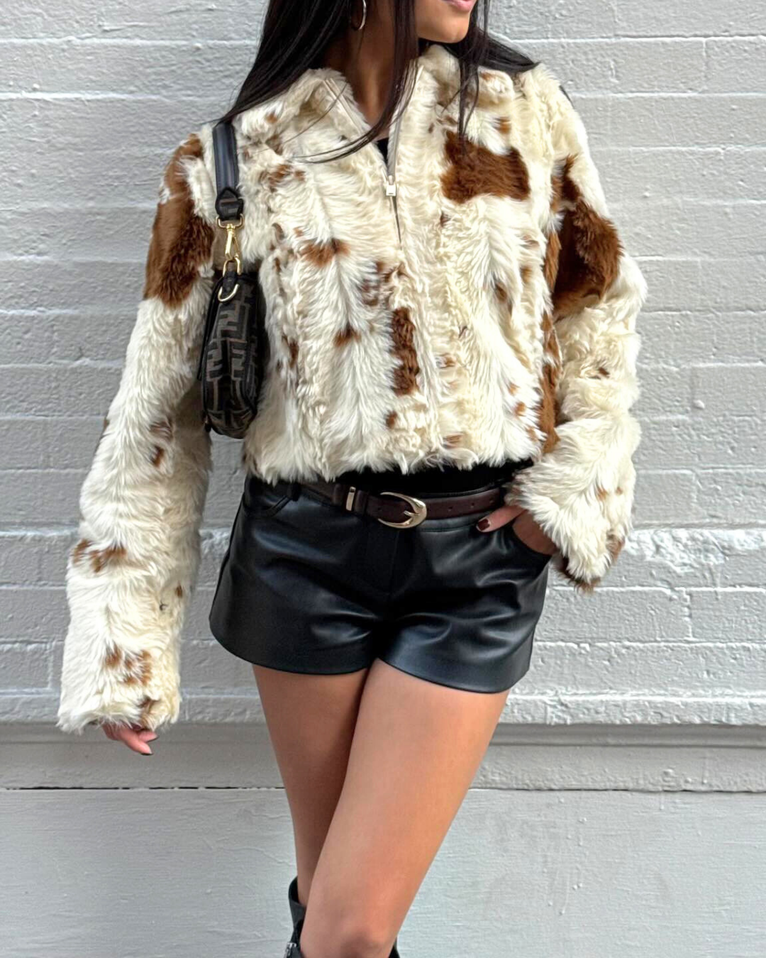 Dakota Faux Fur Zip Jacket