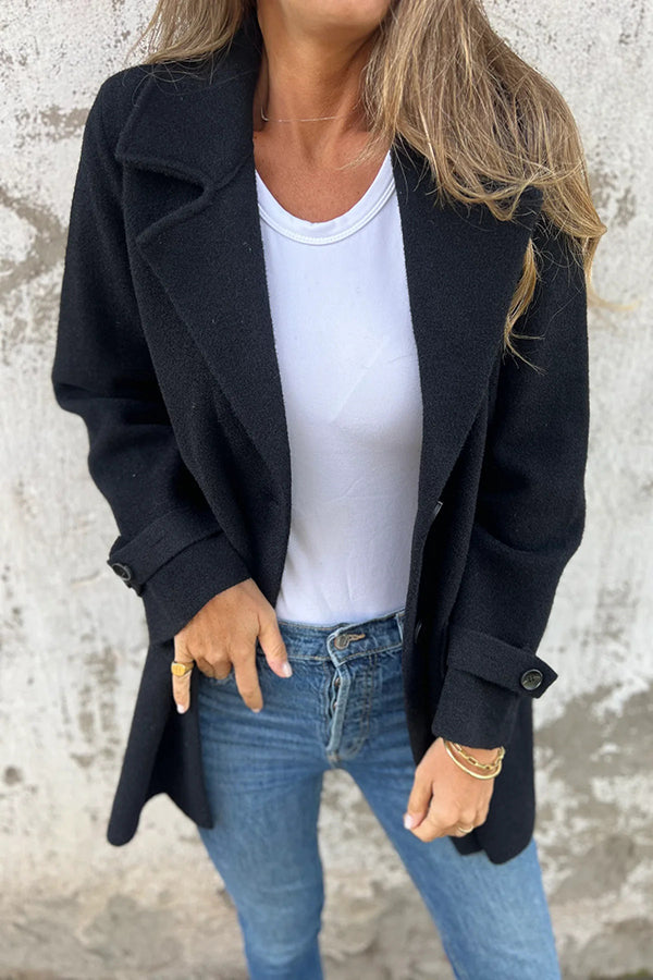 Woolspire Classic Button Coat