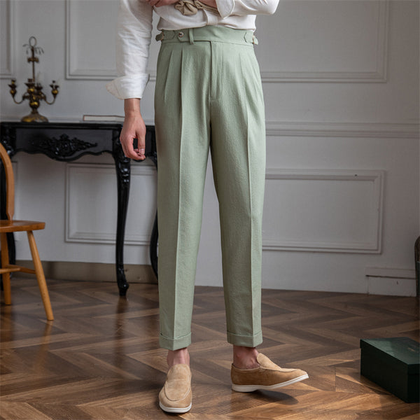 Atelier Pleat-Cuff Trousers