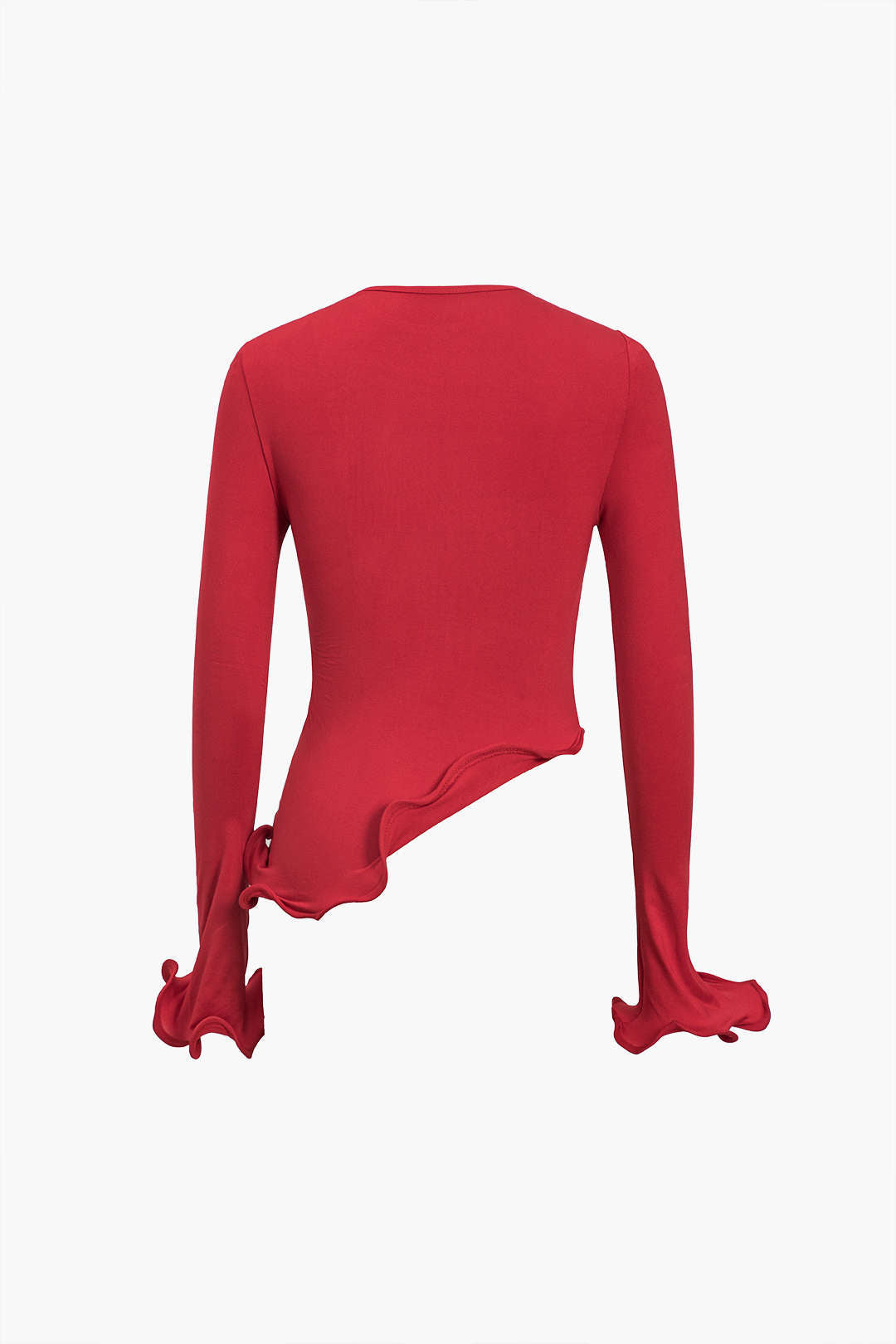 Crimson Edge Asymmetry Top