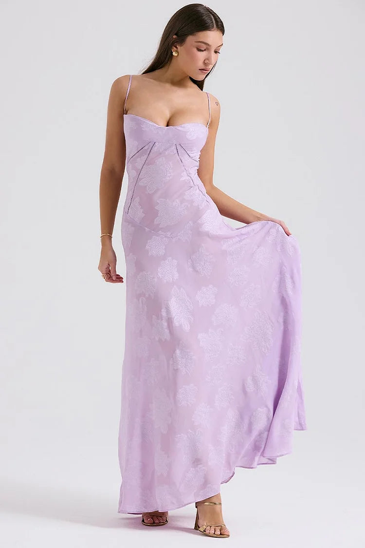 Seraphina Floral Print Maxi Dress