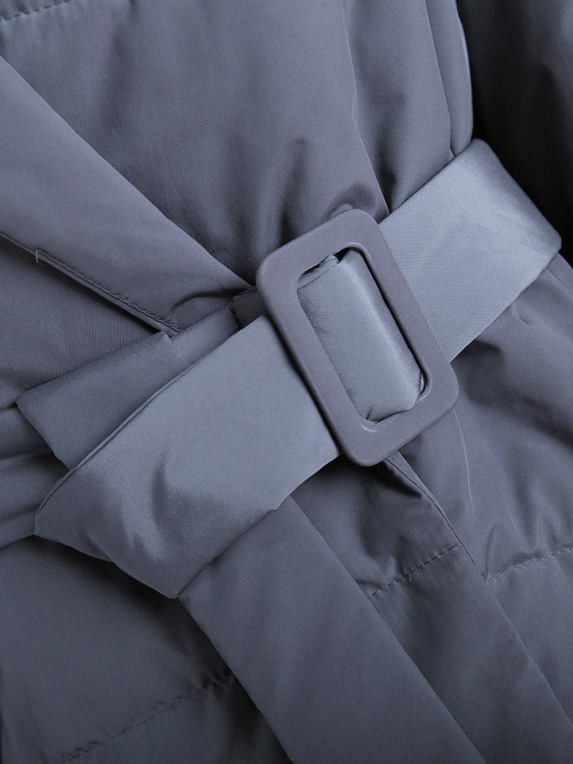 Cloudbound Belted Puffer Jacket