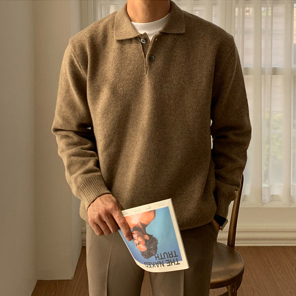 Merrick Polo Knit Jumper