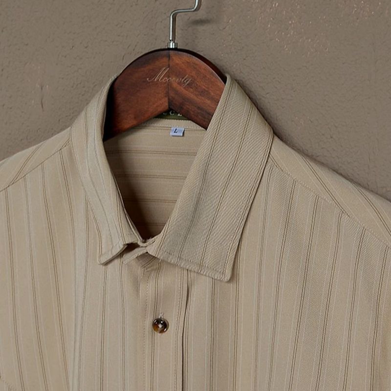 Langford Stripe Collar Shirt
