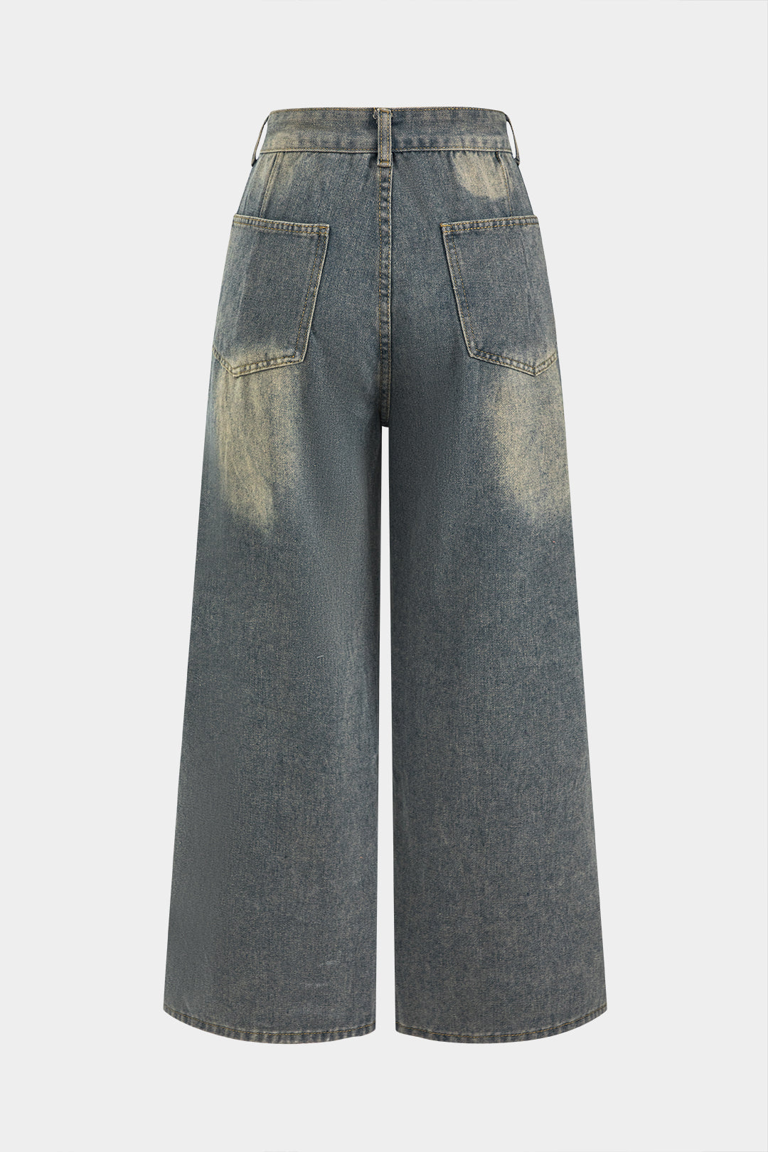 Raven Distressed Cut-Out Jeans