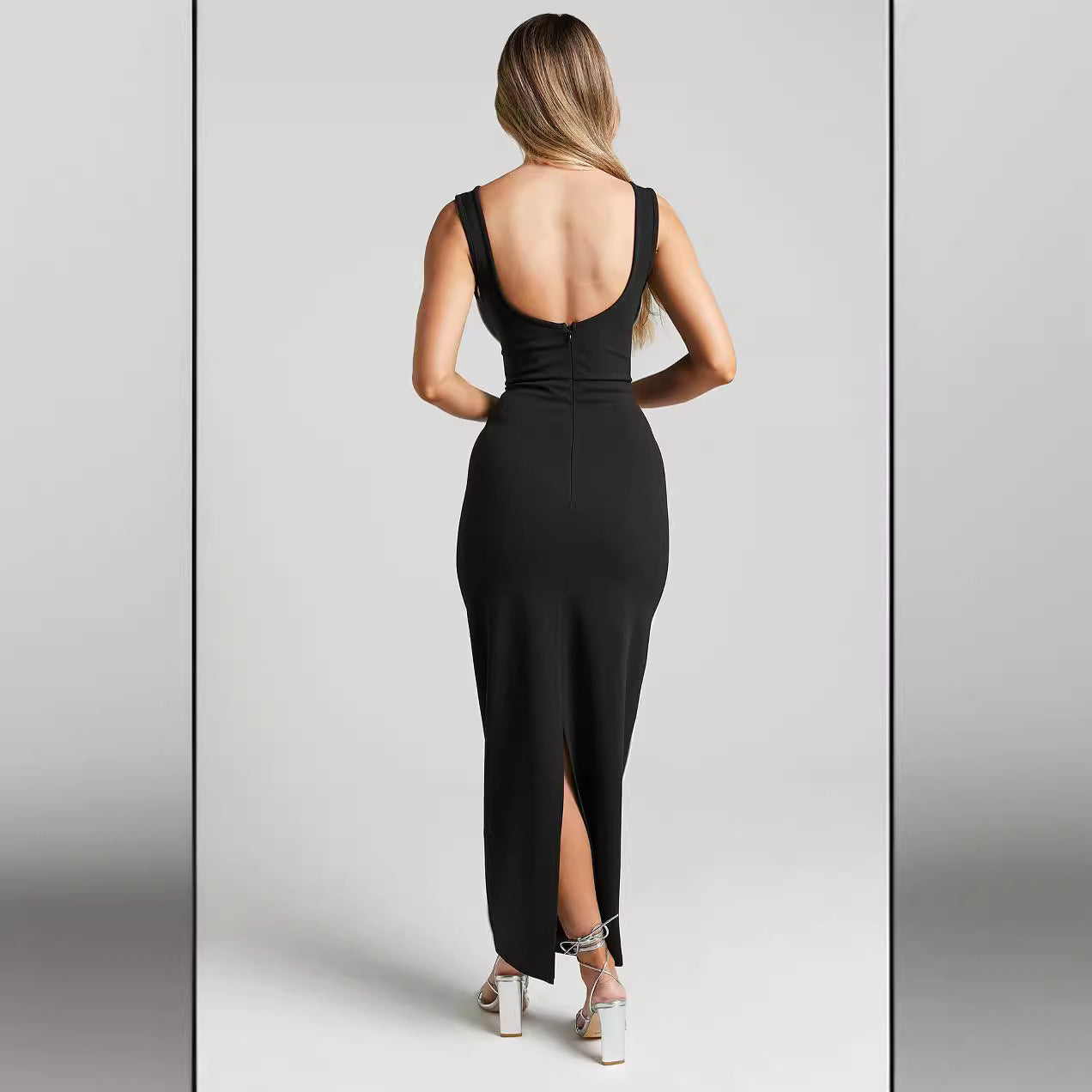 Edge Theory Contour Maxi Dress