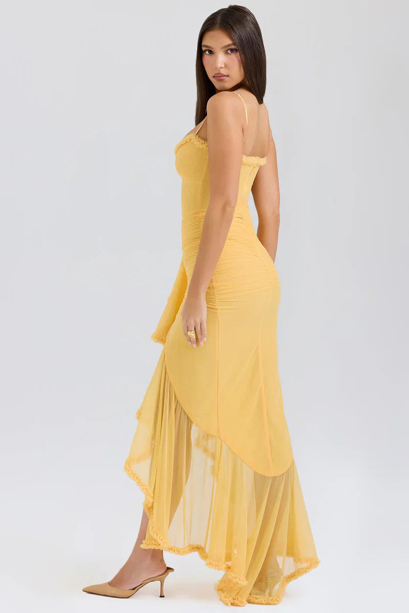 Marbella Ruffle Maxi Dress