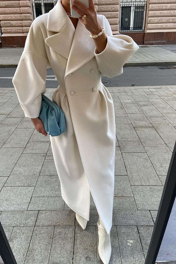 Ivory Prestige Long Coat