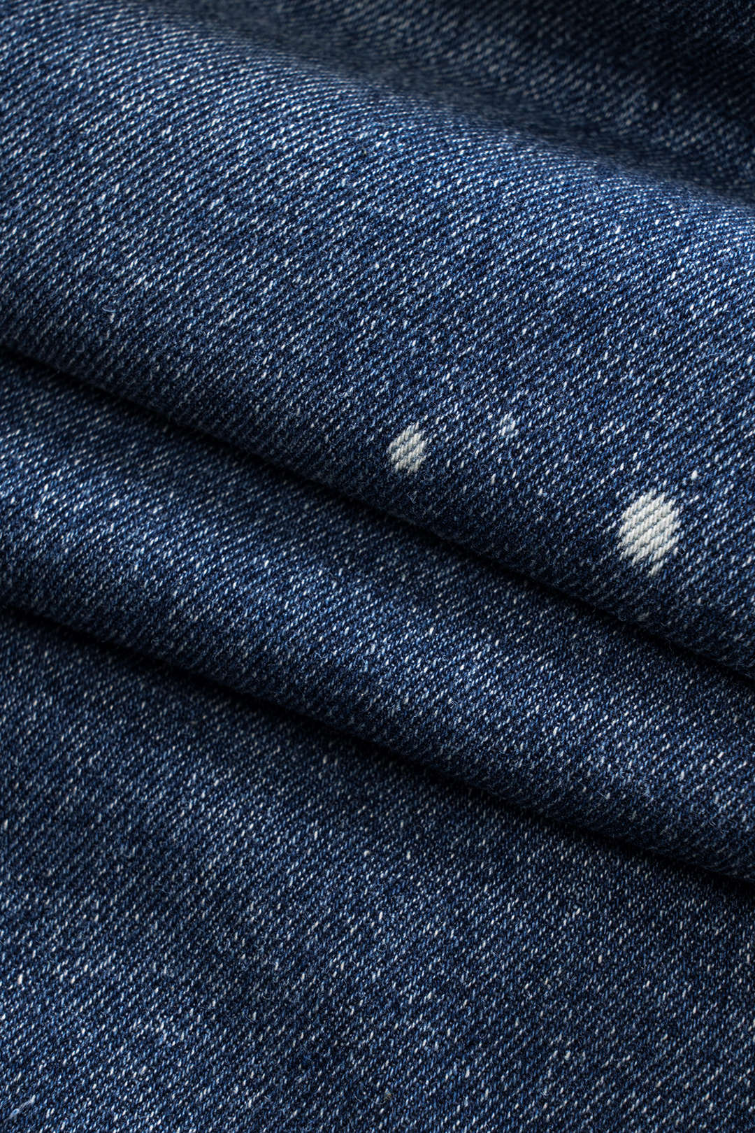 Sable Paint-Splattered Wide-Leg Jeans