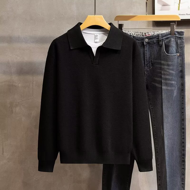 Rhett Textured Knit Polo