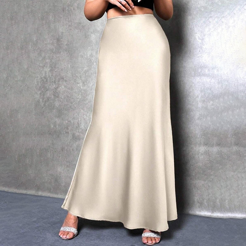 Savina Satin Maxi Skirt