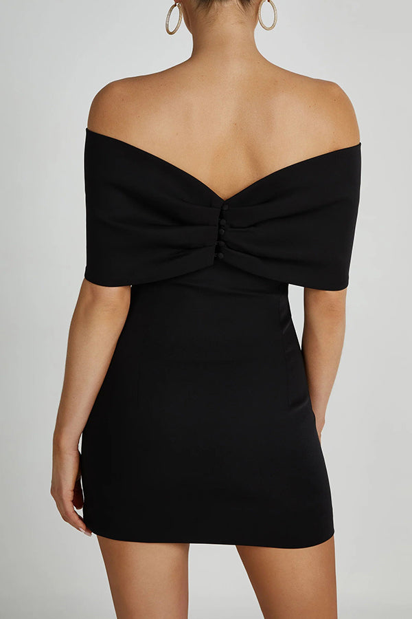 Scarlet Belle Bow Mini Dress