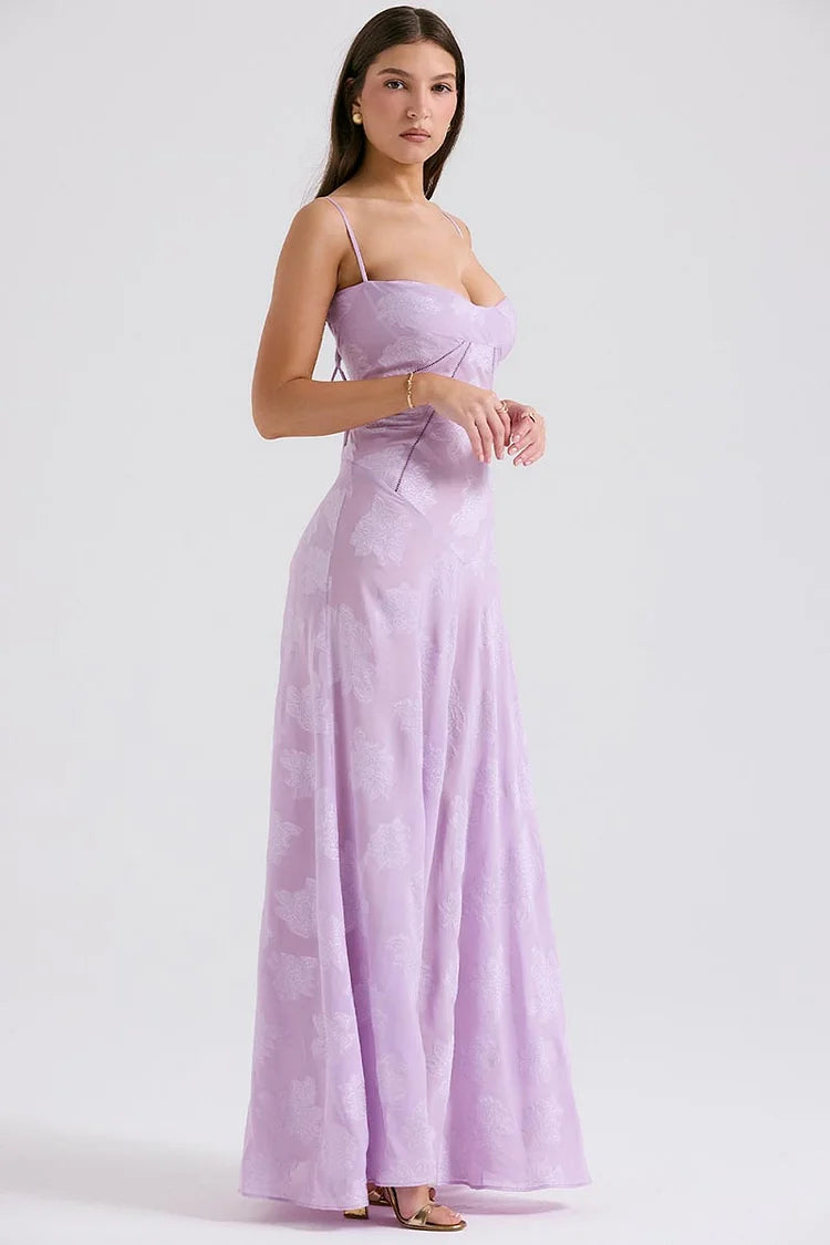 Seraphina Floral Print Maxi Dress