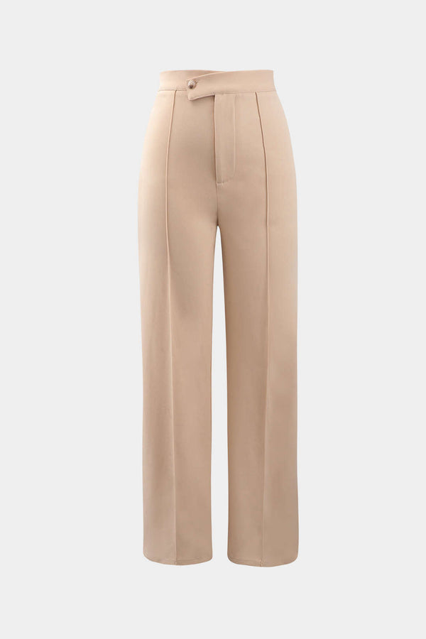 Elevate High-Waist Tailored Trousers