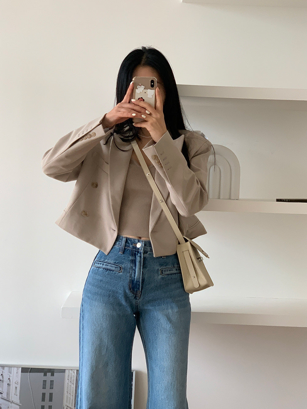 Reve High-Rise Wide Leg Jeans