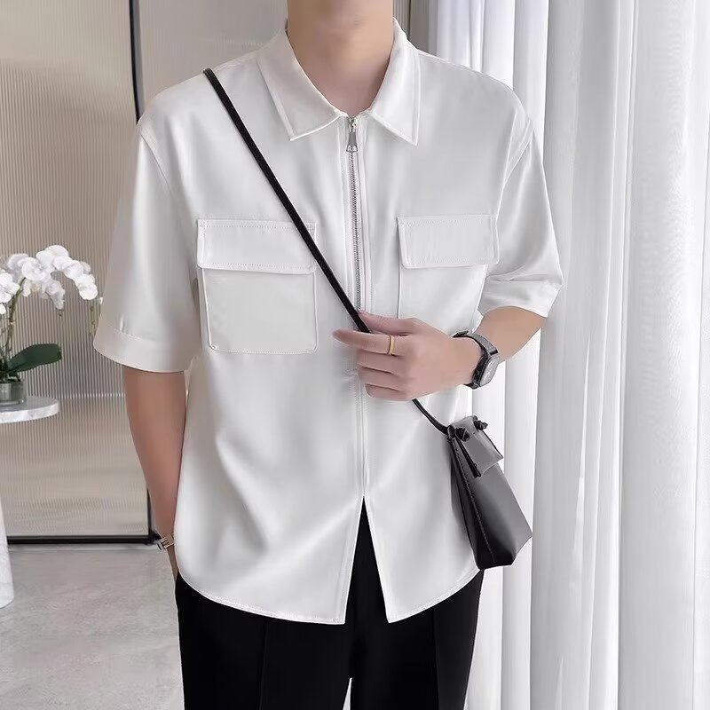 Crest Zip Utility Shirt