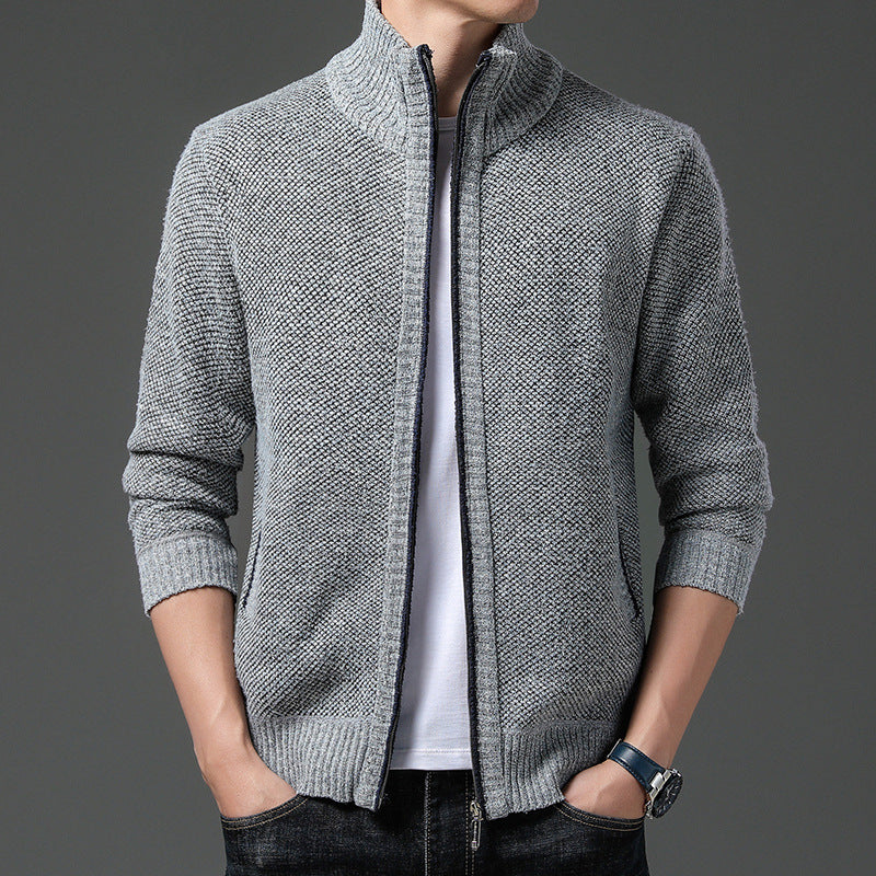 Ashmoor Textured Zip Sweater