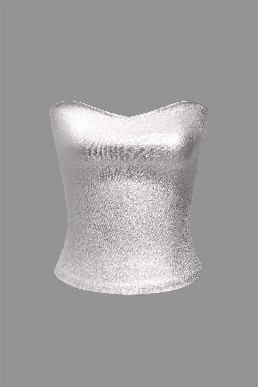 Lustre Metallic Tube Top