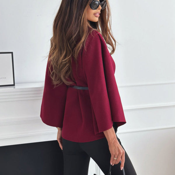 Belgravia Belted Cape Coat