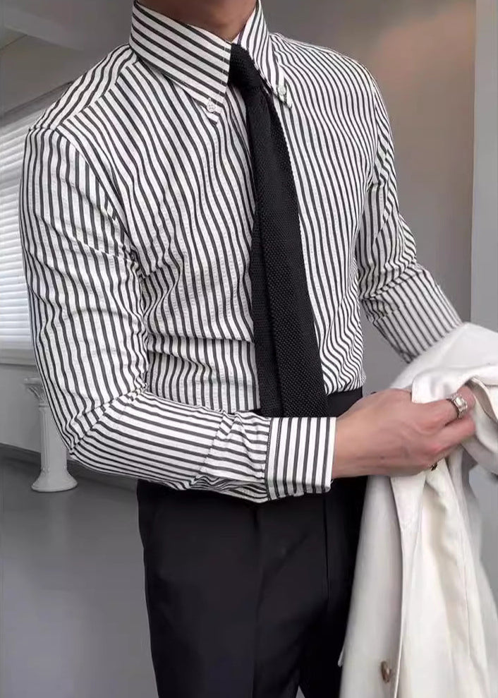Altair Pinstripe Button Shirt