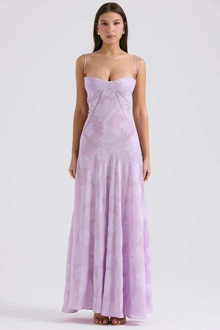 Seraphina Floral Print Maxi Dress