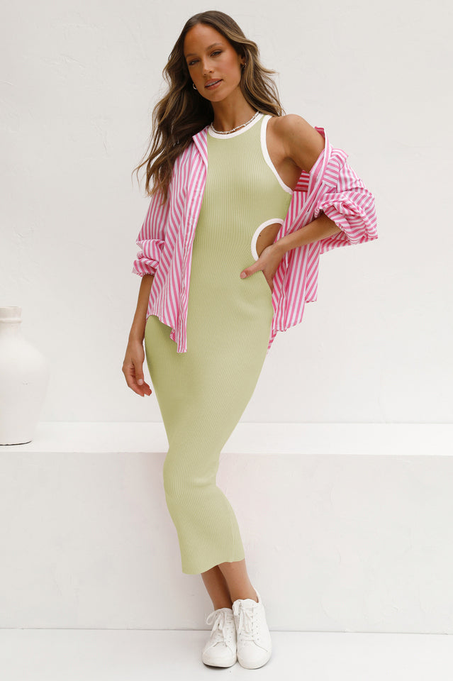 Luna Cut-Out Midi Dress