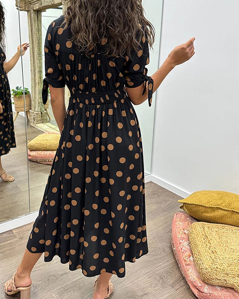 Dot About It Midi Dress