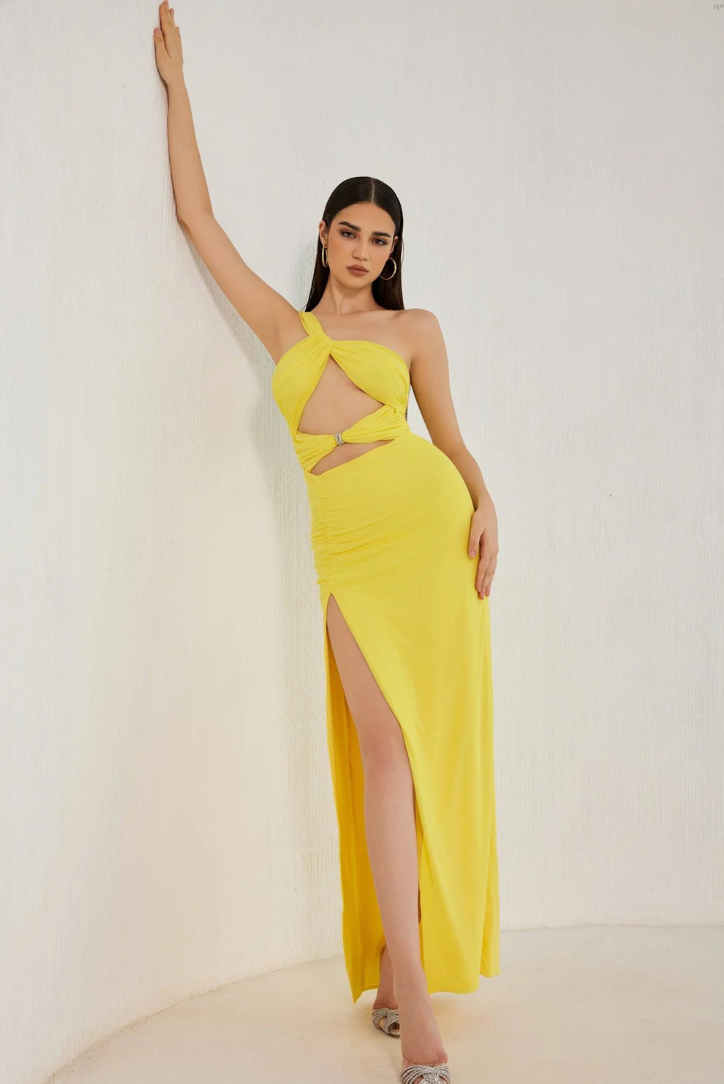 Sunbeam Mirage Cut-Out Maxi Dress