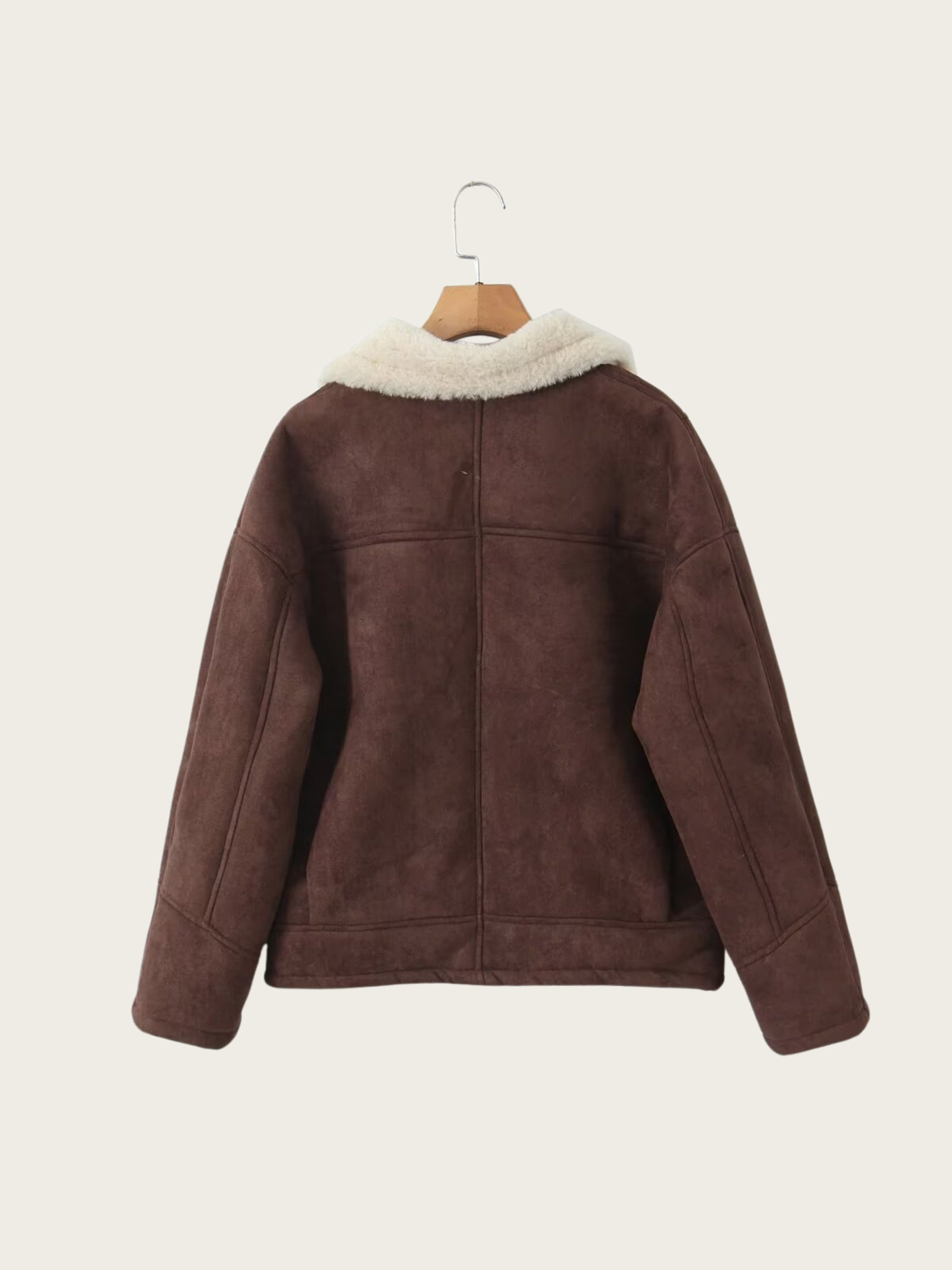 Elowyn Shearling Wrap Jacket