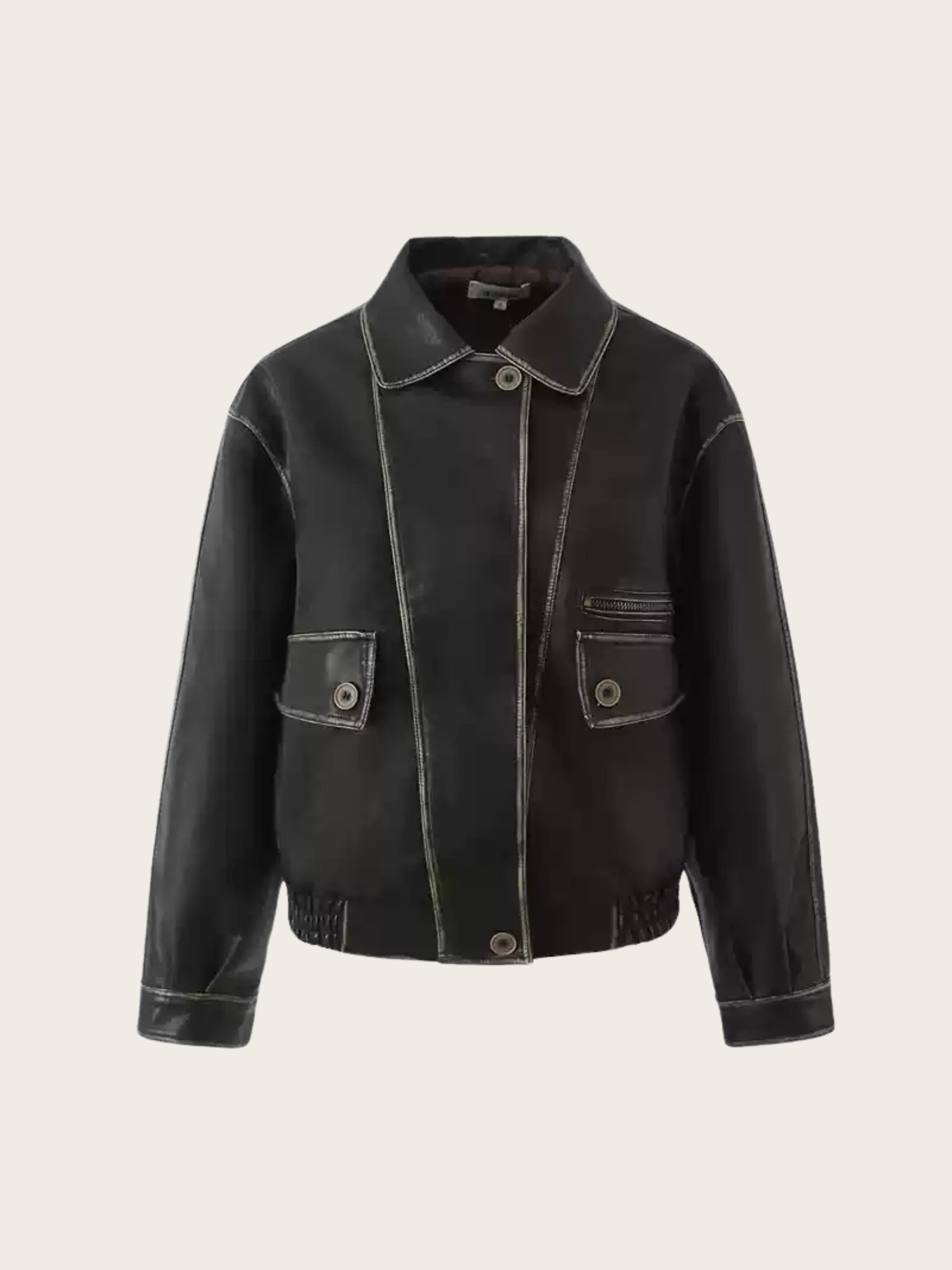 Ravyn Contrast Stitch Jacket