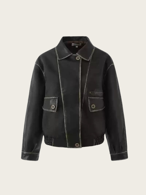 Ravyn Contrast Stitch Jacket