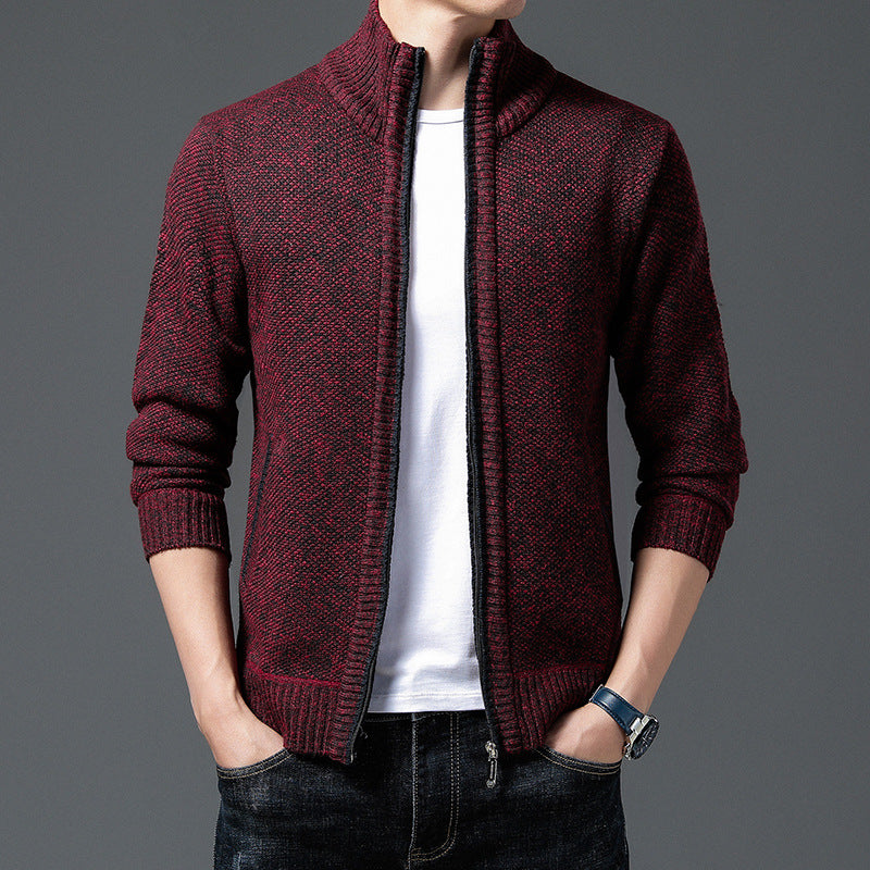 Ashmoor Textured Zip Sweater