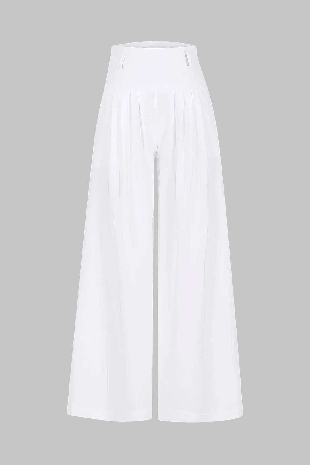 Elegant High-Waist Wide-Leg Trousers