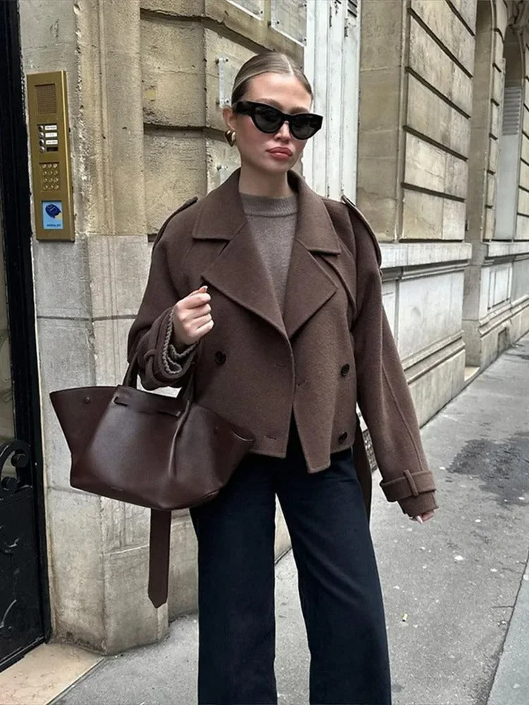Lennox Cropped Wool Jacket