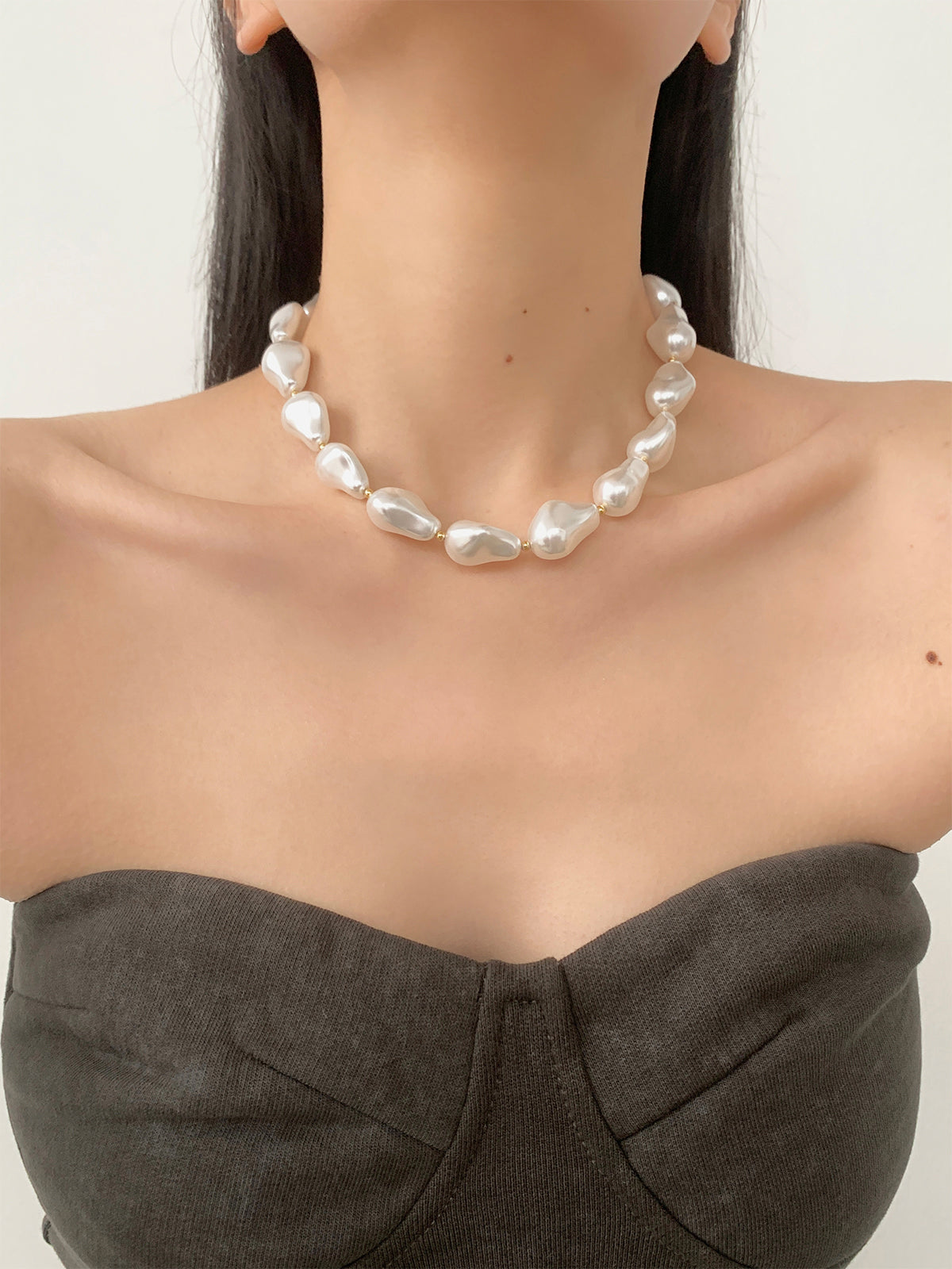 Baroque Pearl Necklace