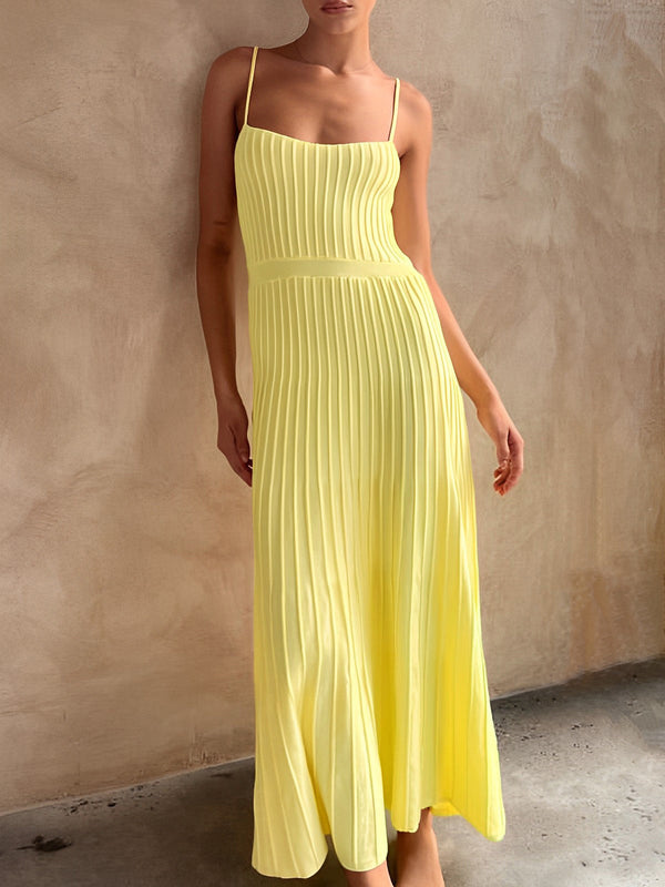 Breezy Pleated Summer Dress