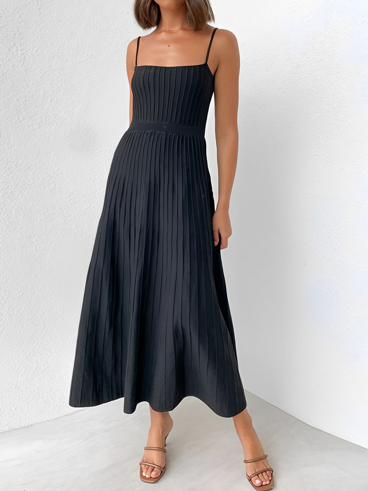 Breezy Pleated Summer Dress