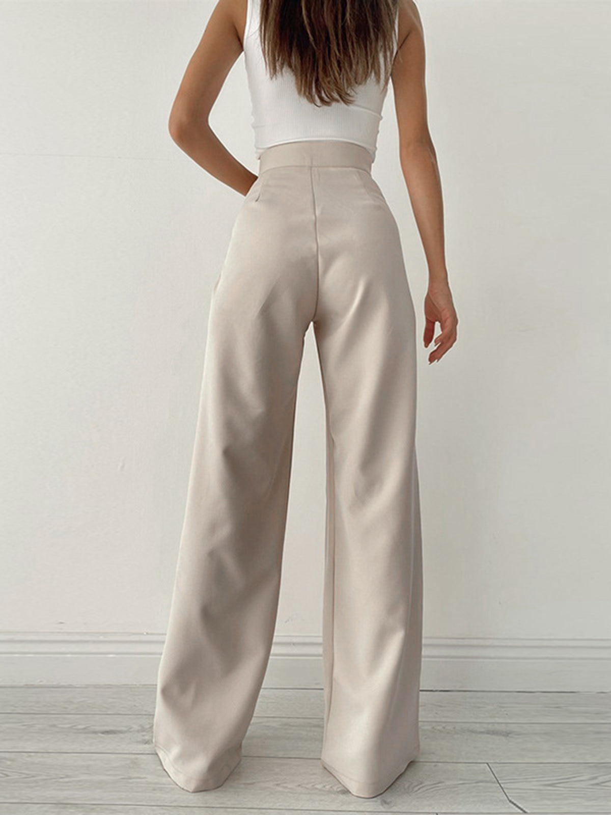 Elodie Relaxed Tie-Waist Trousers