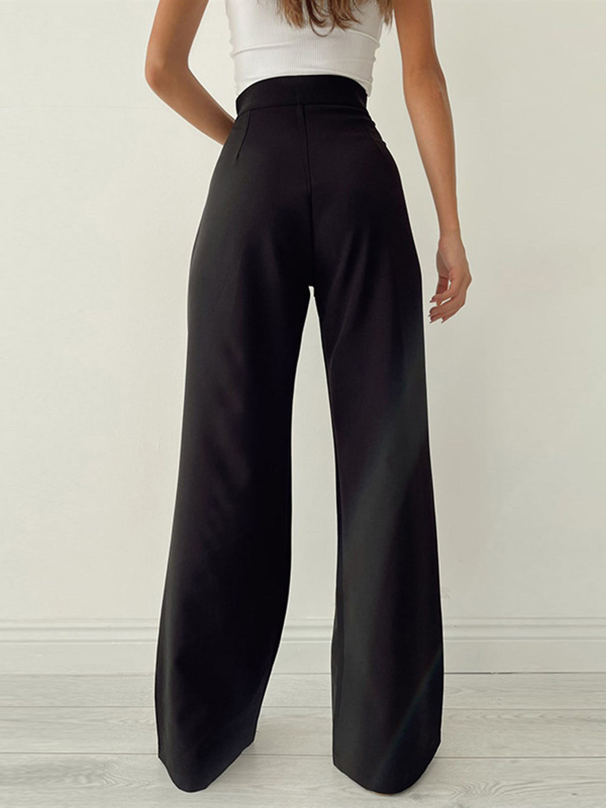 Elodie Relaxed Tie-Waist Trousers