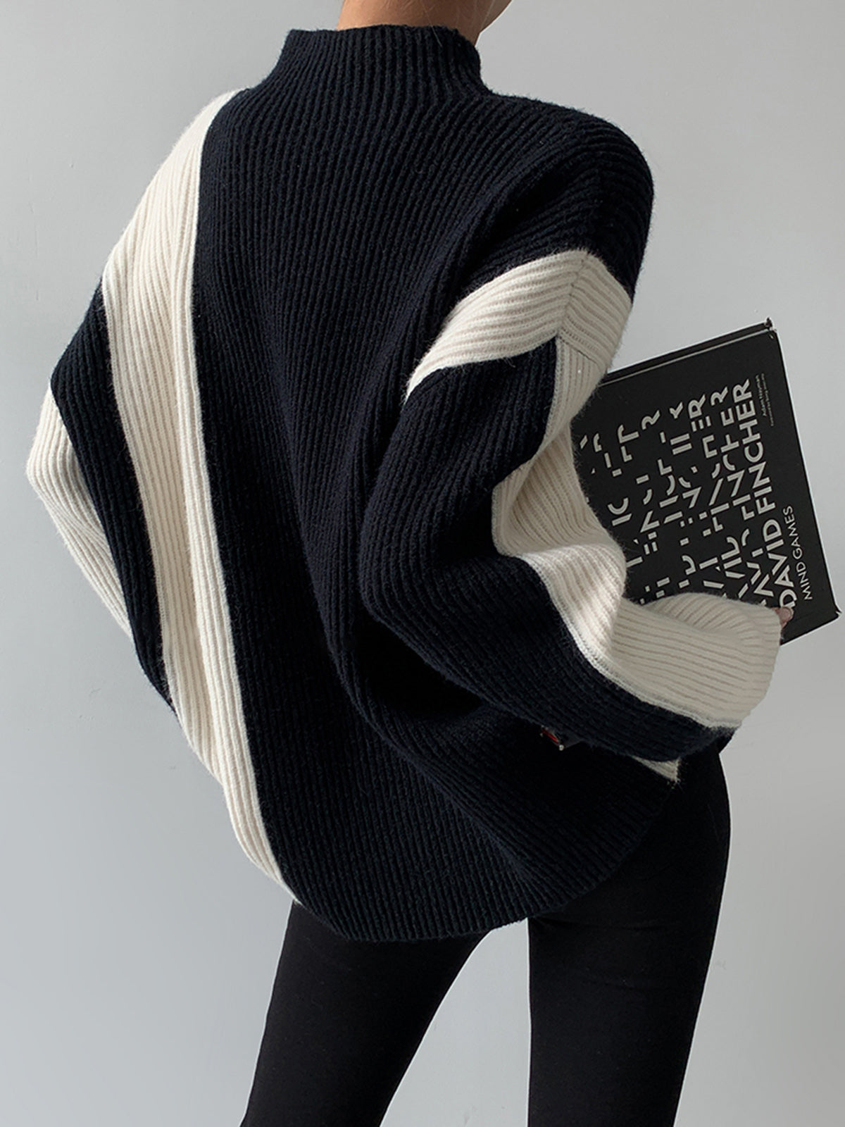 Brooklyn Colour-Block Knit Two-Piece Set